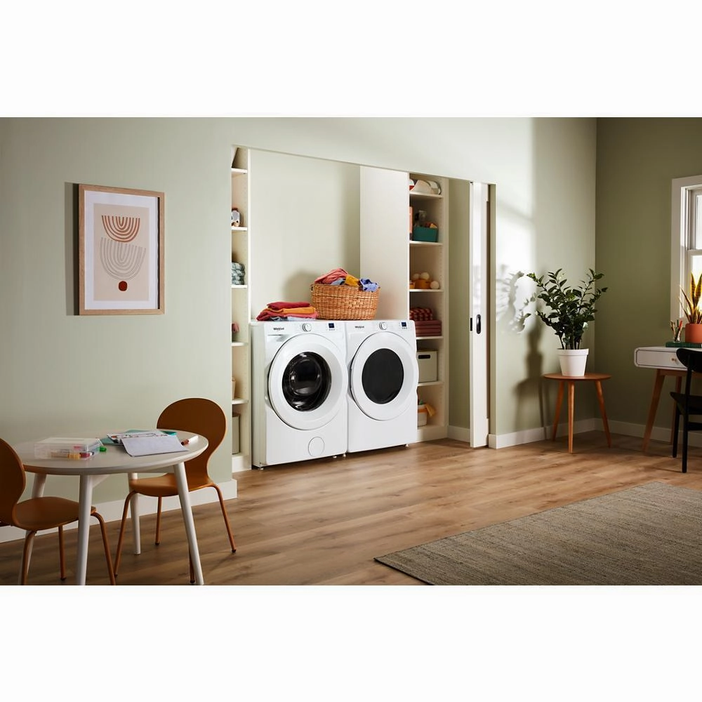 Whirlpool WGD4720RW 7.4 Cu. Ft. Smart Front Load Energy Star Gas Dryer With Quick Dry Cycle