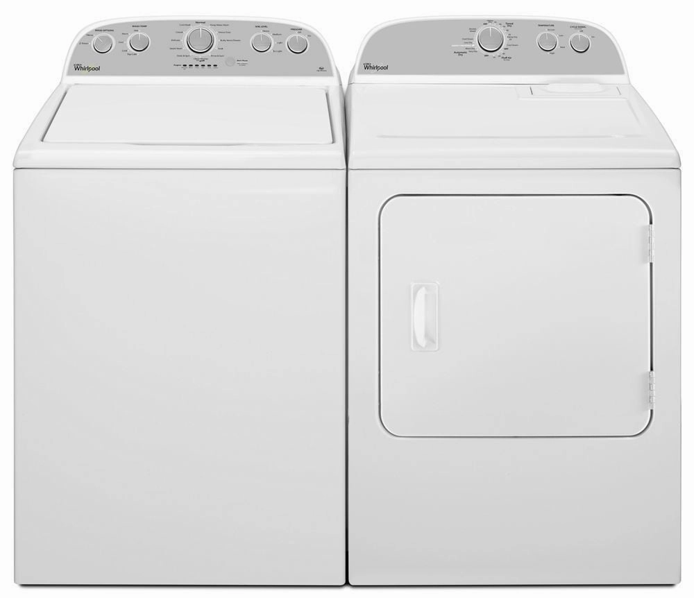 Whirlpool WGD4985EW 5.9 Cu.Ft Top Load Gas Dryer With Autodry Drying System
