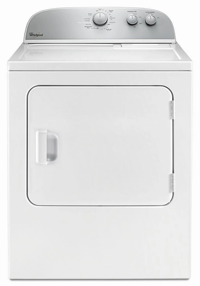 Whirlpool WGD4985EW 5.9 Cu.Ft Top Load Gas Dryer With Autodry Drying System