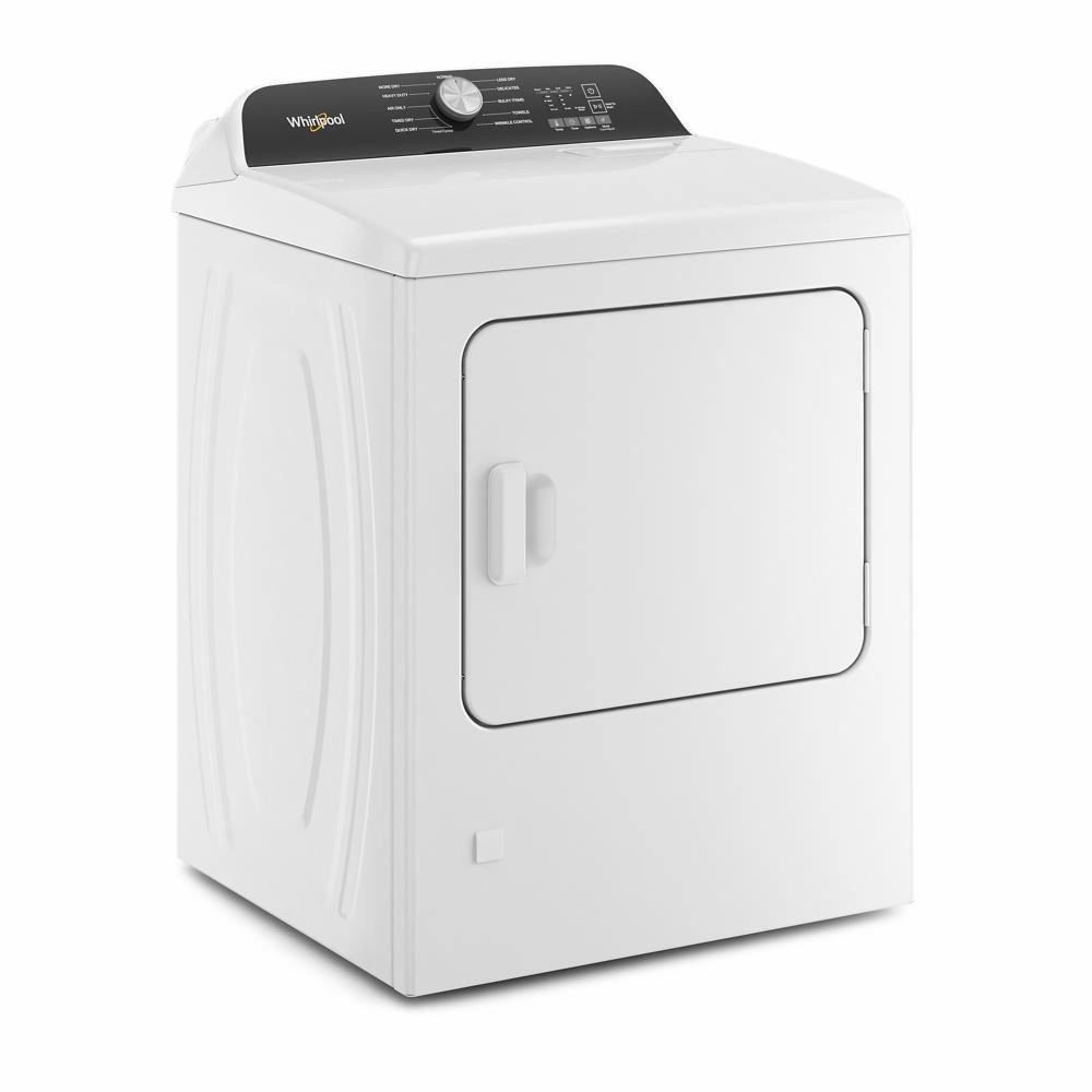Whirlpool WGD500CMW 7.0 Cu. Ft. Long Vent Gas Moisture Sensing Dryer