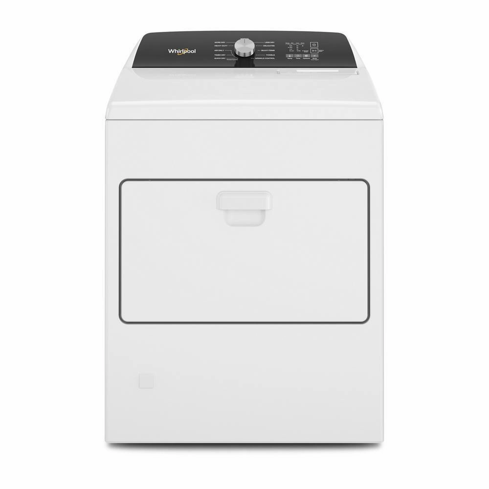 Whirlpool WGD500RLW 7.0 Cu. Ft. Long Vent Gas Moisture Sensing Dryer