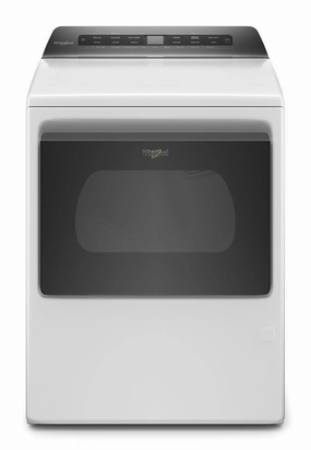 Whirlpool WGD5100HW 7.4 Cu. Ft. Top Load Gas Dryer With Intuitive Controls