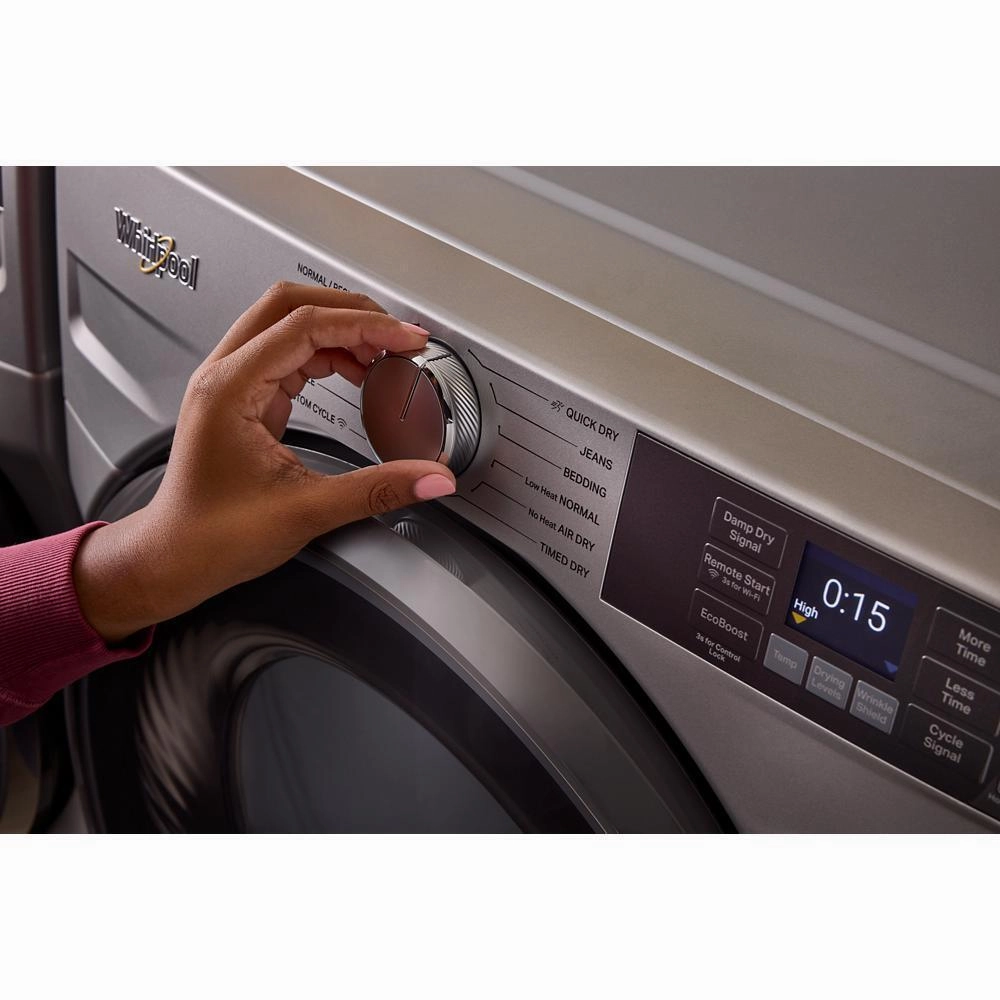 Whirlpool WGD5720RR 7.4 Cu. Ft. Smart Front Load Energy Star Gas Dryer With Wrinkle Shield&#8482; Option