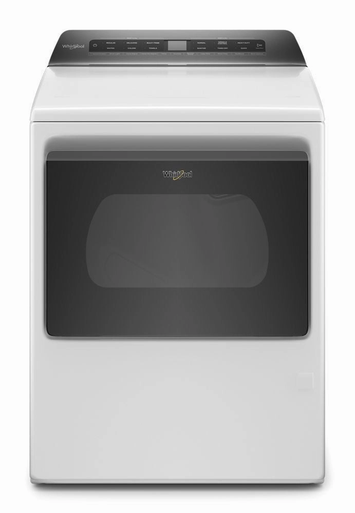 Whirlpool WGD6120HW 7.4 Cu. Ft. Smart Capable Top Load Gas Dryer