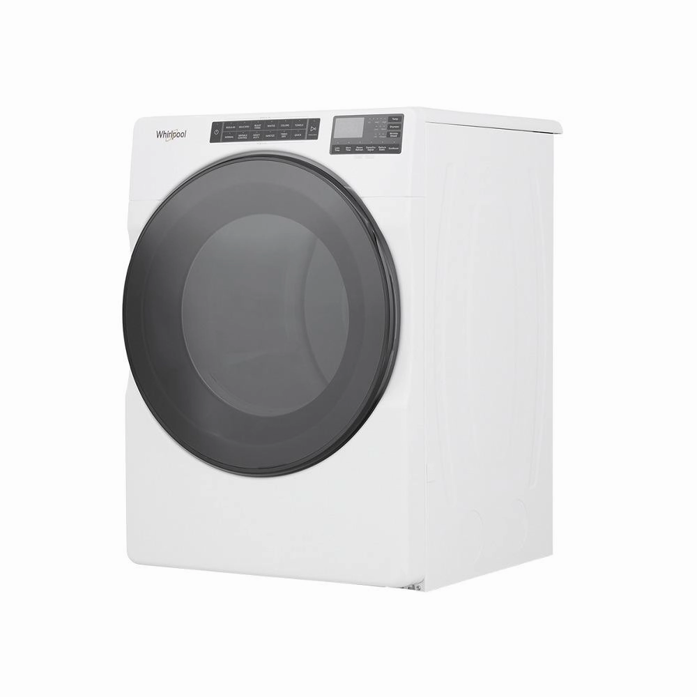 Whirlpool WGD6605MW 7.4 Cu. Ft. Gas Wrinkle Shield Dryer With Steam