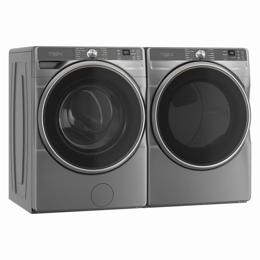 Whirlpool WGD6720RR 7.4 Cu. Ft. Smart Front Load Energy Star Gas Dryer With Steam Capabilities