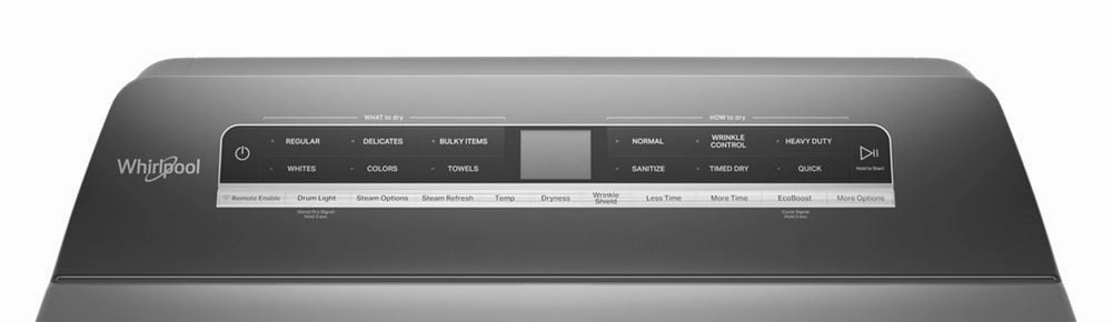 Whirlpool WGD7120HC 7.4 Cu. Ft. Smart Capable Top Load Gas Dryer
