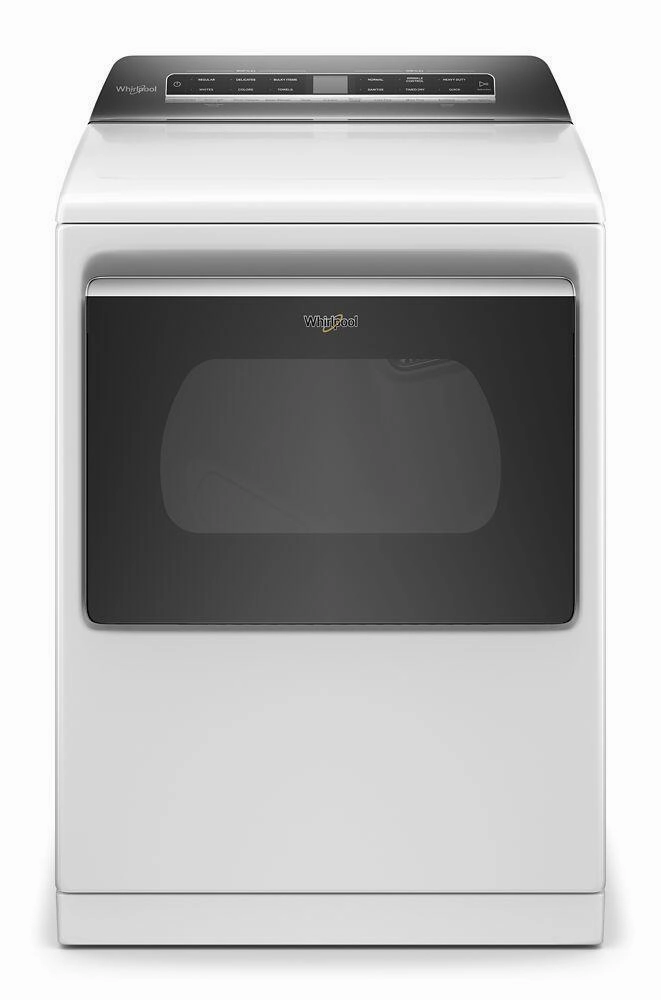 Whirlpool WGD8127LW 7.4 Cu. Ft. Top Load Gas Dryer With Advanced Moisture Sensing