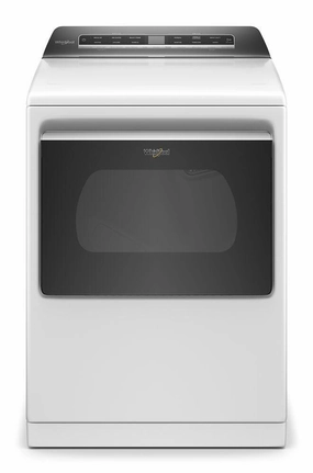 Whirlpool WGD8127LW 7.4 Cu. Ft. Top Load Gas Dryer With Advanced Moisture Sensing