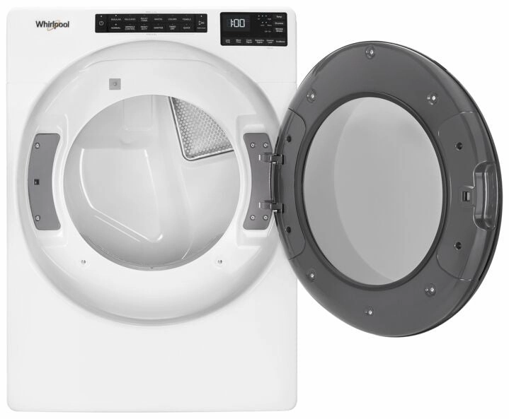 Whirlpool White Electric Dryer with Wrinkle Shield (7.4 cu. ft.) - YWED5605MW
