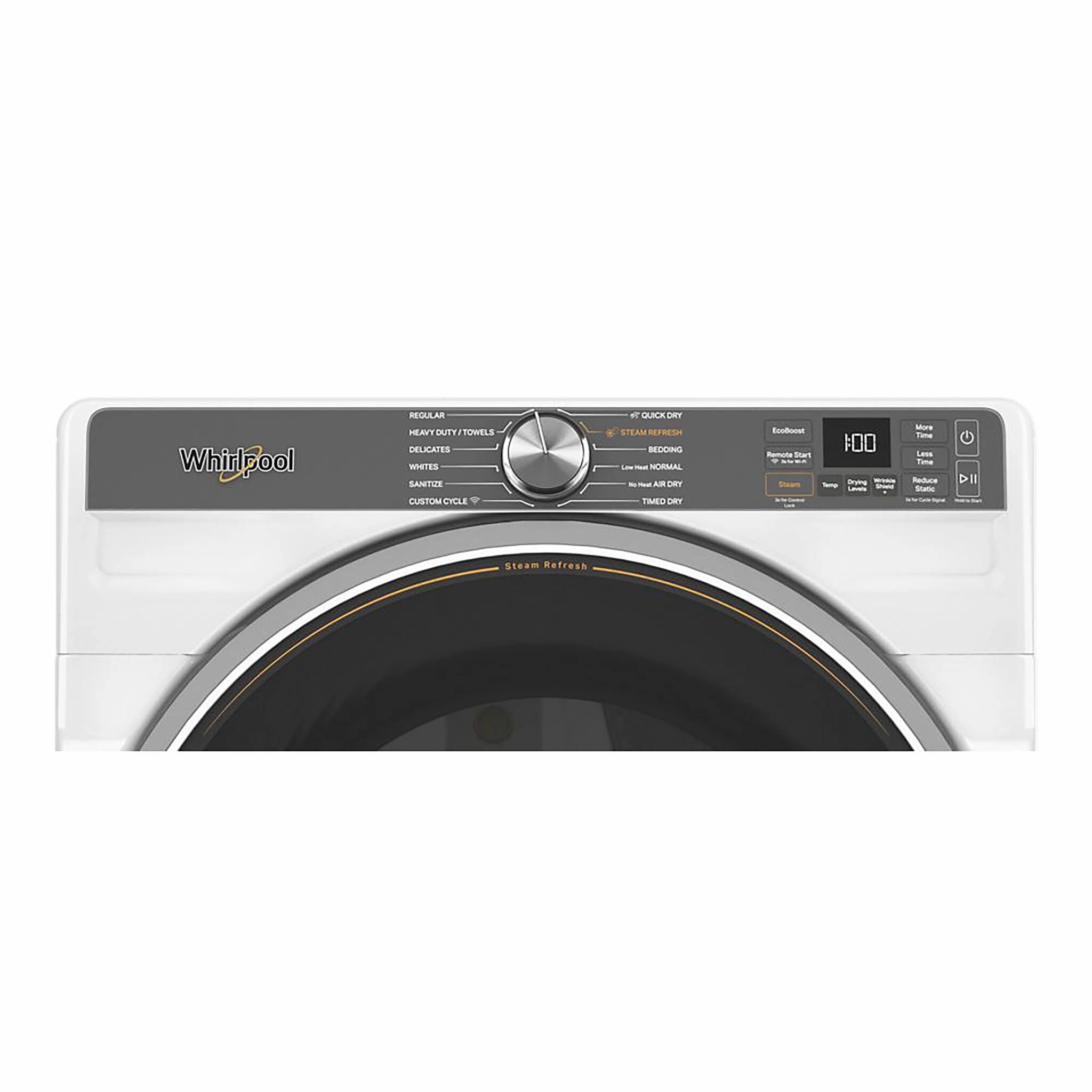 Whirlpool White Gas Dryer with Wrinkle Shield (7.4 Cu.Ft.) - WGD6720RW