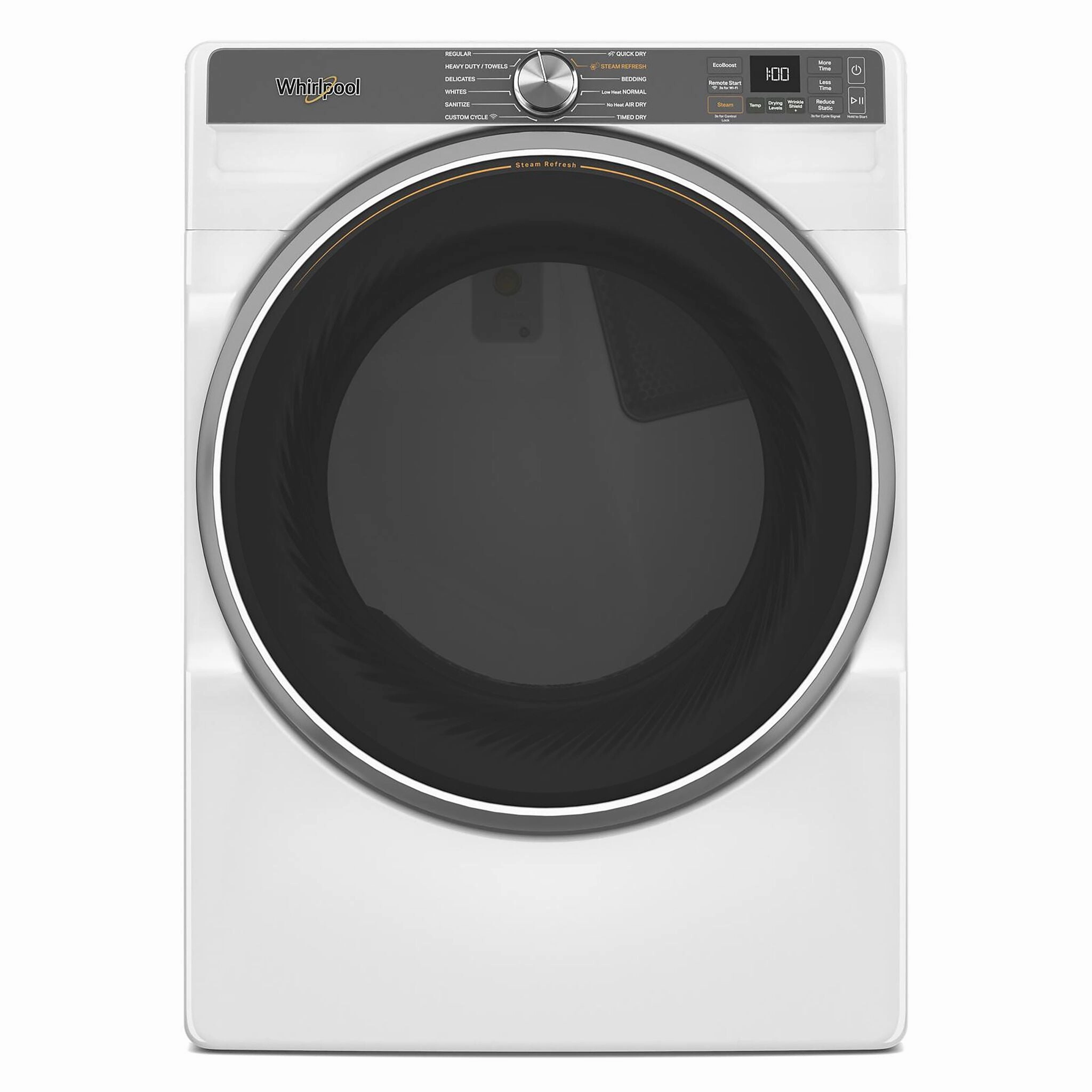 Whirlpool White Gas Dryer with Wrinkle Shield (7.4 Cu.Ft.) - WGD6720RW