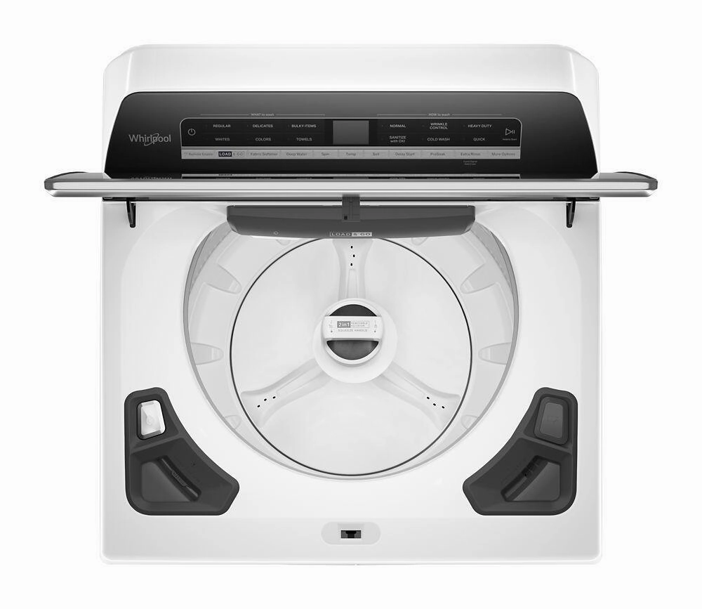 Whirlpool WTW8127LW 5.2 - 5.3 Cu. Ft. Top Load Washer With 2 In 1 Removable Agitator