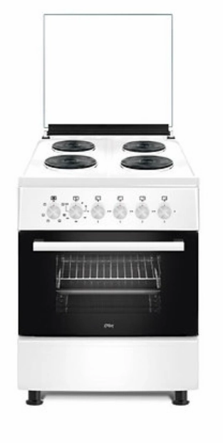 Xper Freestanding Electric Oven 60cm With 4 Hot Plates ,Glass Lid.