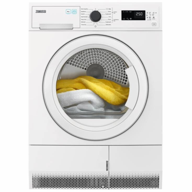 Zanussi ZDC82B4PW 8kg CondenserTumble Dryer