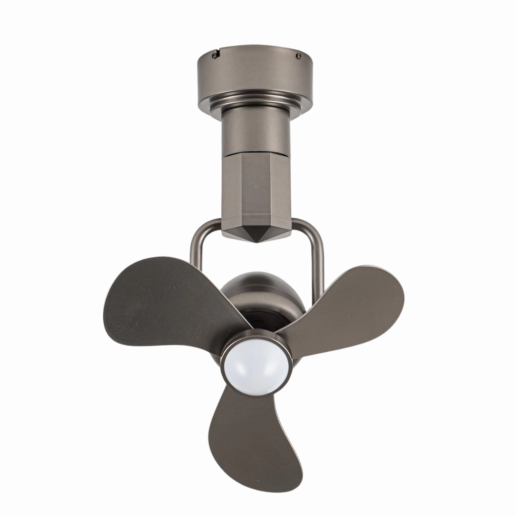 ZENO 16" WALL OR CEILING MOUNT CORNER DC FAN   DIM LIGHT & OPTIONAL WIFI